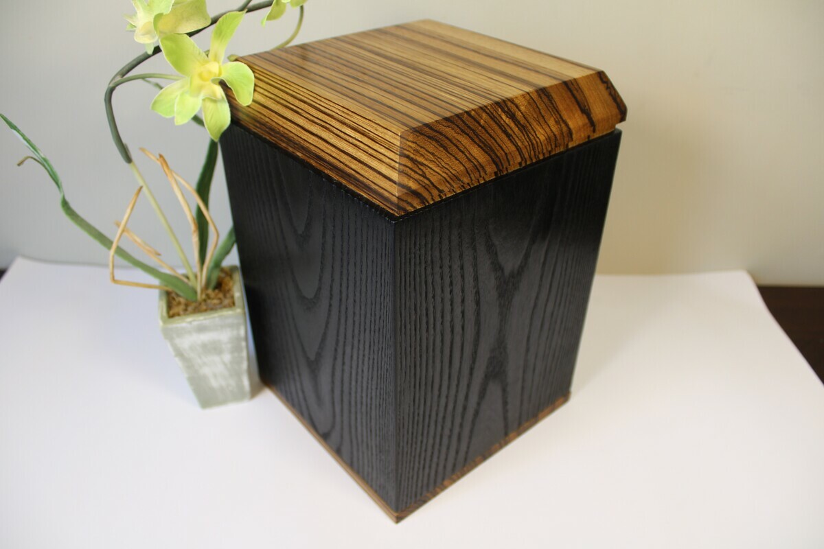 Charred Ash & Zebrawood #2 Charred Ash & Zebrawood #2