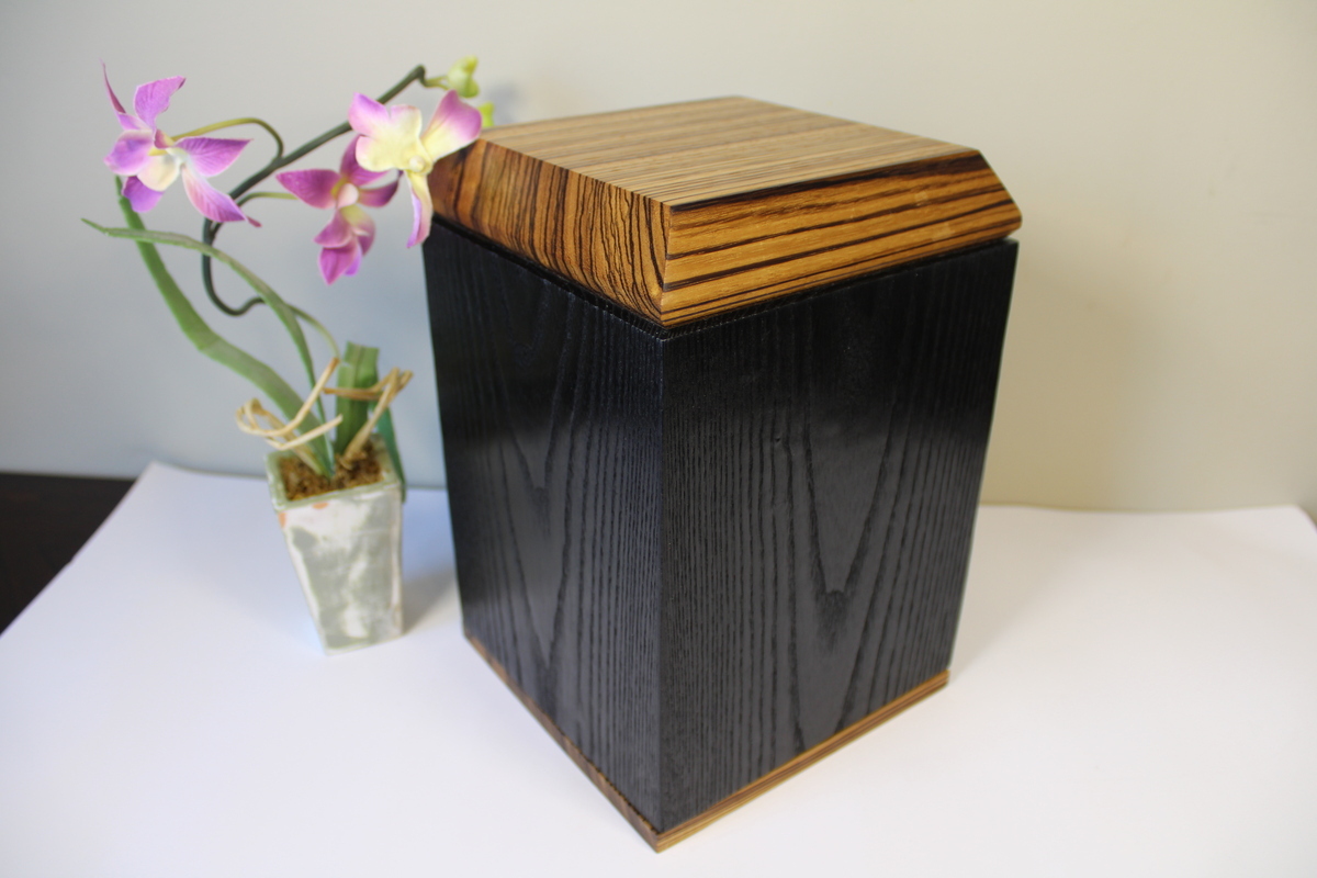 Charred Ash & Zebrawood #1 Charred Ash & Zebrawood #1